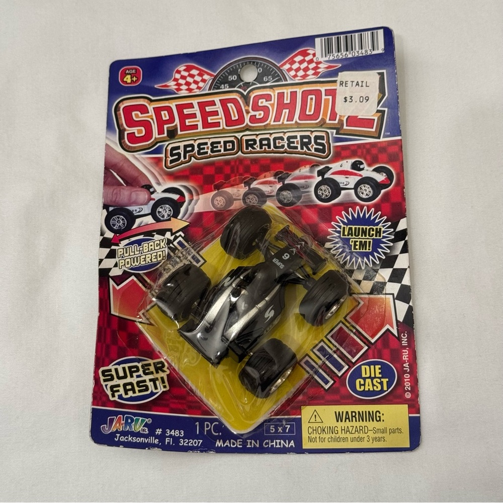 Ja-Ru Speed Shotz Pull Back Toy Truck  Powered Speed Racers Die Cast